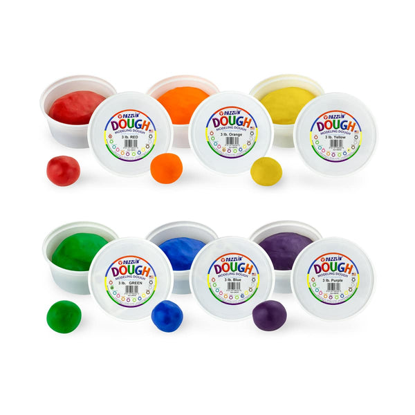 Dazzlin' Dough Assortment - 3 lbs. each of 12 colors