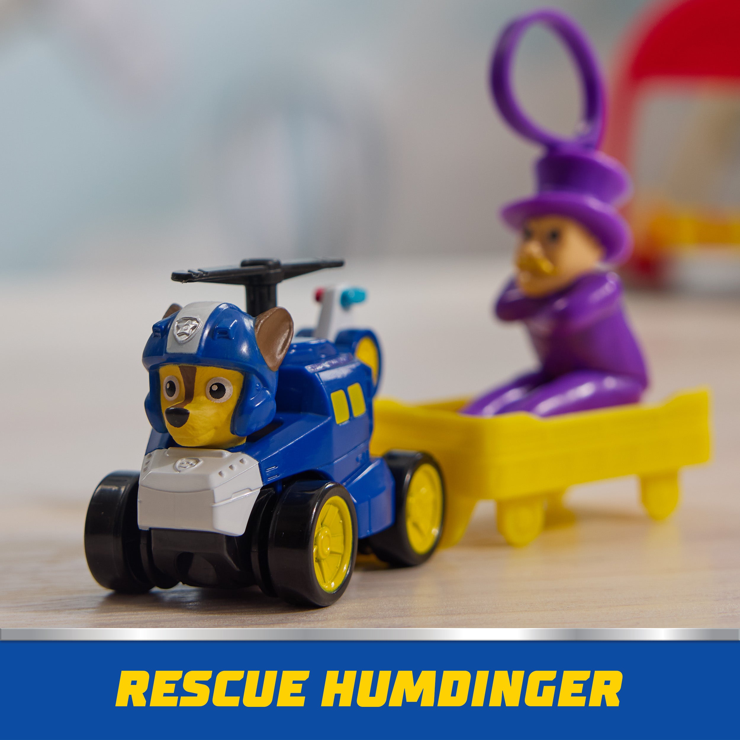 PAW Patrol: Air Rescue, Pup Squad Adventure Bay Airport Playset, with Chase Toy Car & PAW Patrol Vehicle Launcher, Kids Toys for Boys and Girls 3+
