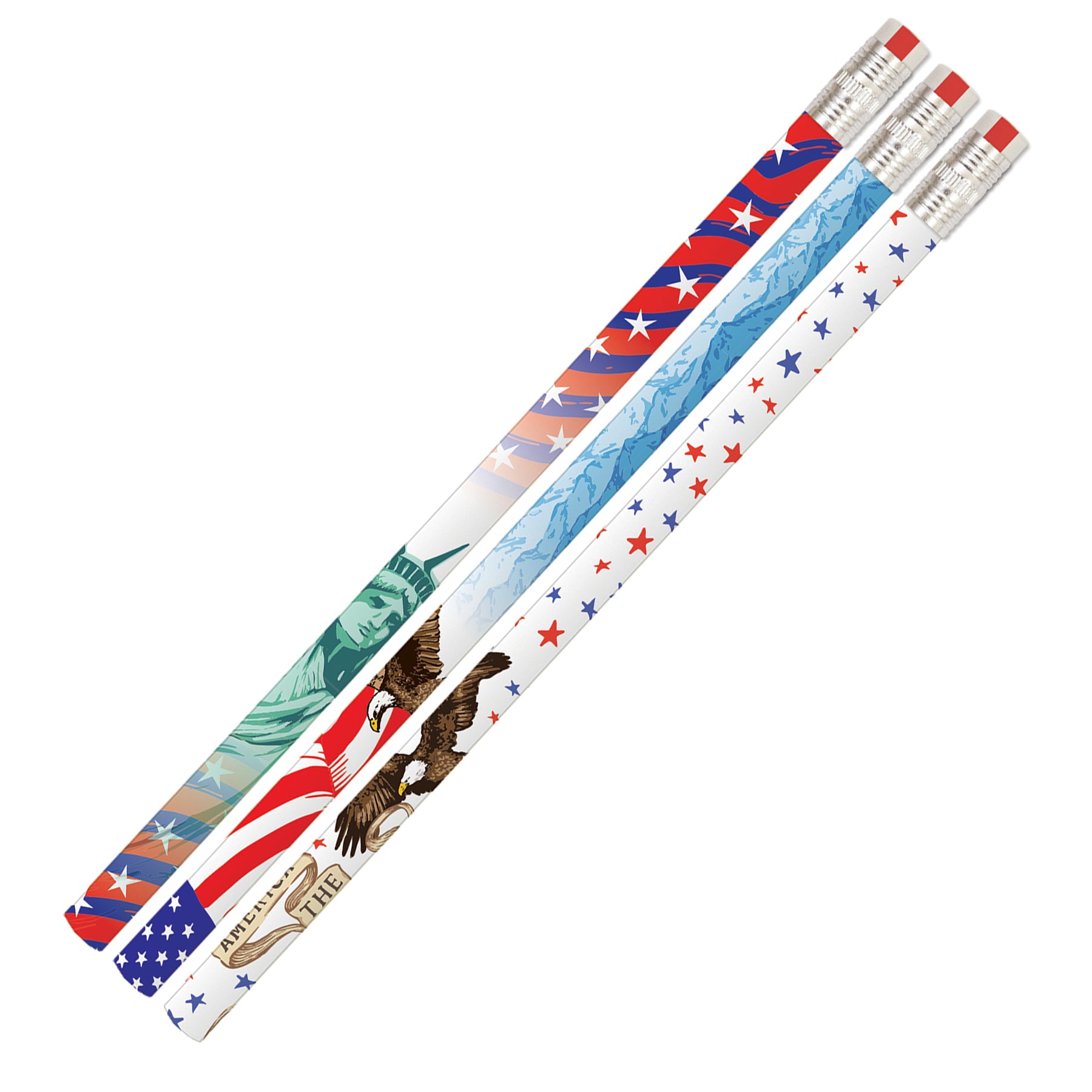America The Beautiful Motivational Pencils, Pack of 144