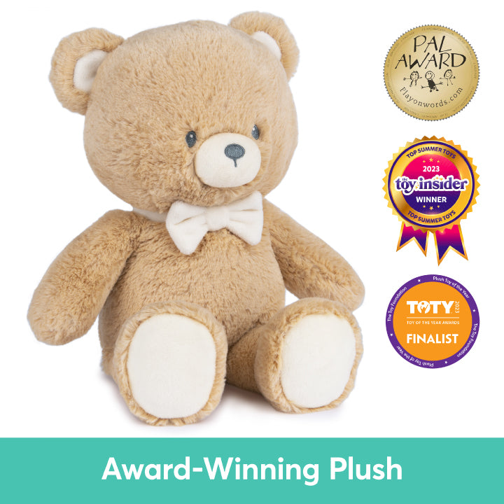 Baby GUND Sustainable Teddy Bear Plush, Stuffed Animal Made from Recycled Materials, Gift for Babies and Newborns, Brown, 13”