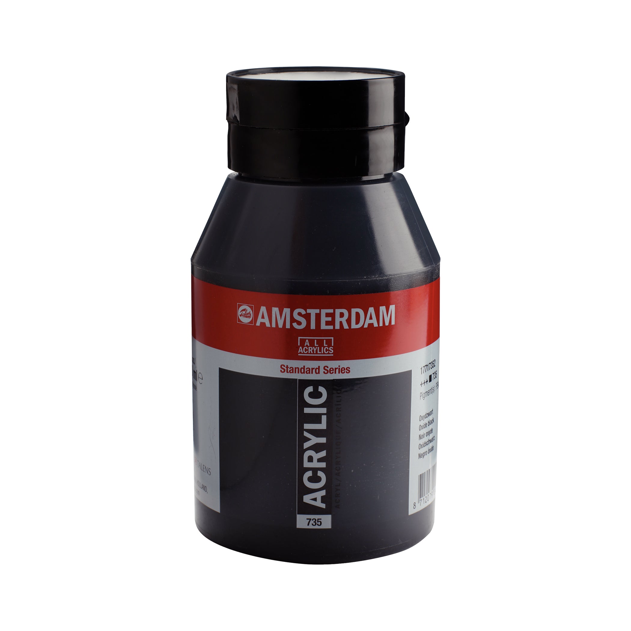 AMSTERDAM STANDARD ACRYLIC 1 LTR OXYDE BLACK