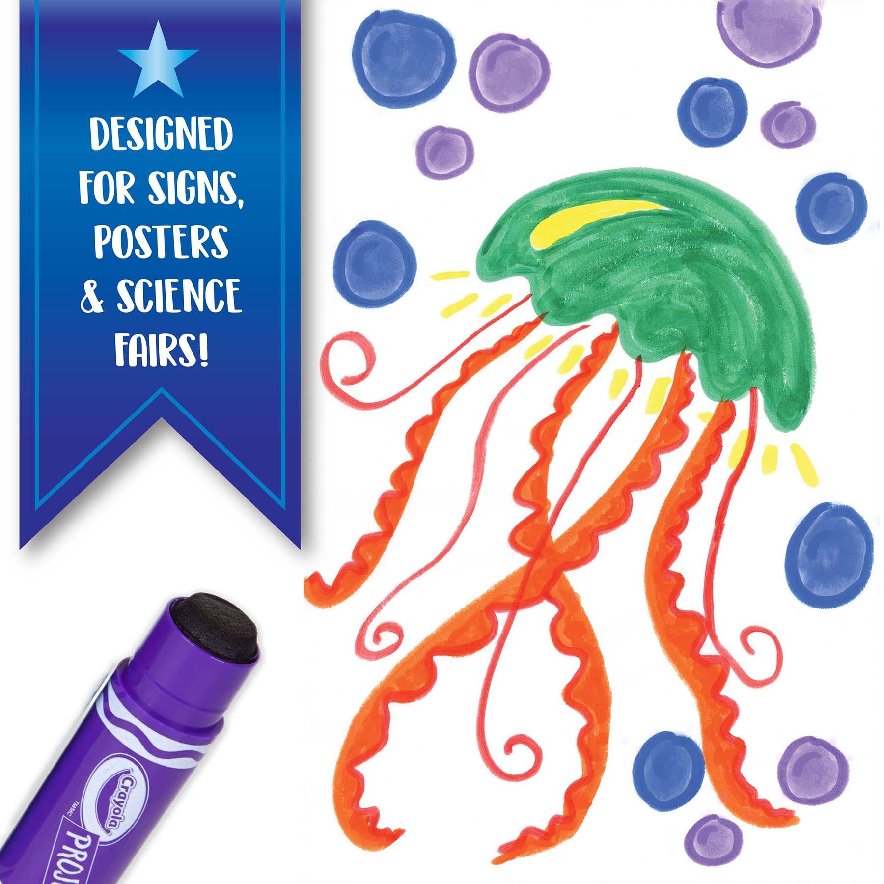 Project™ Quick-Dry Paint Sticks, 6 Count