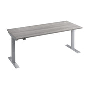 Bush Business Furniture Move 40 Series 72W x 30D Electric Height Adjustable Standing Desk in Platinum Gray with Metallic Gray Base - 71.02" Width x 29.37" Depth x 28.17" Height