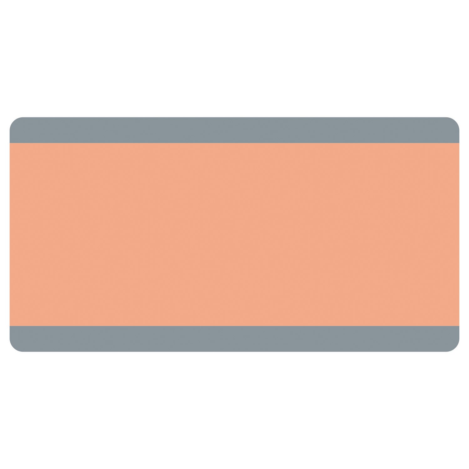 Big Reading Guide, 3-3/4" x 7-1/4", Peach