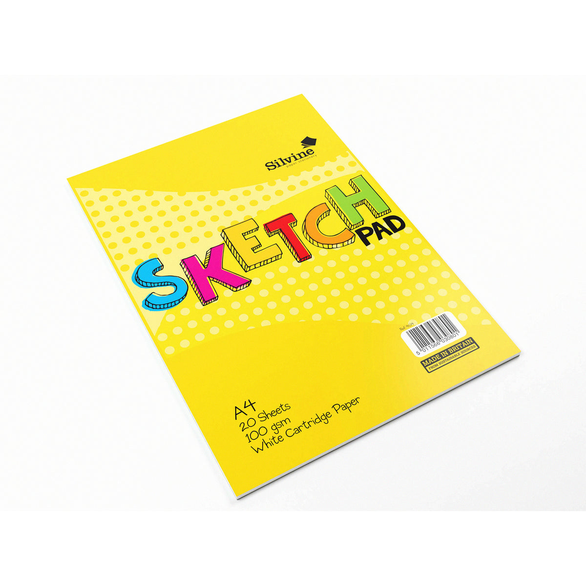 8.25X11.75 YELLOW SKETCHBOOK