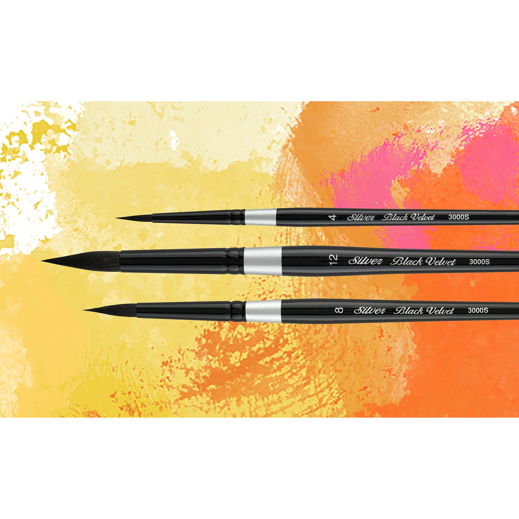 Susan Louise Moyer Basic Brush Set, 3 Brushes