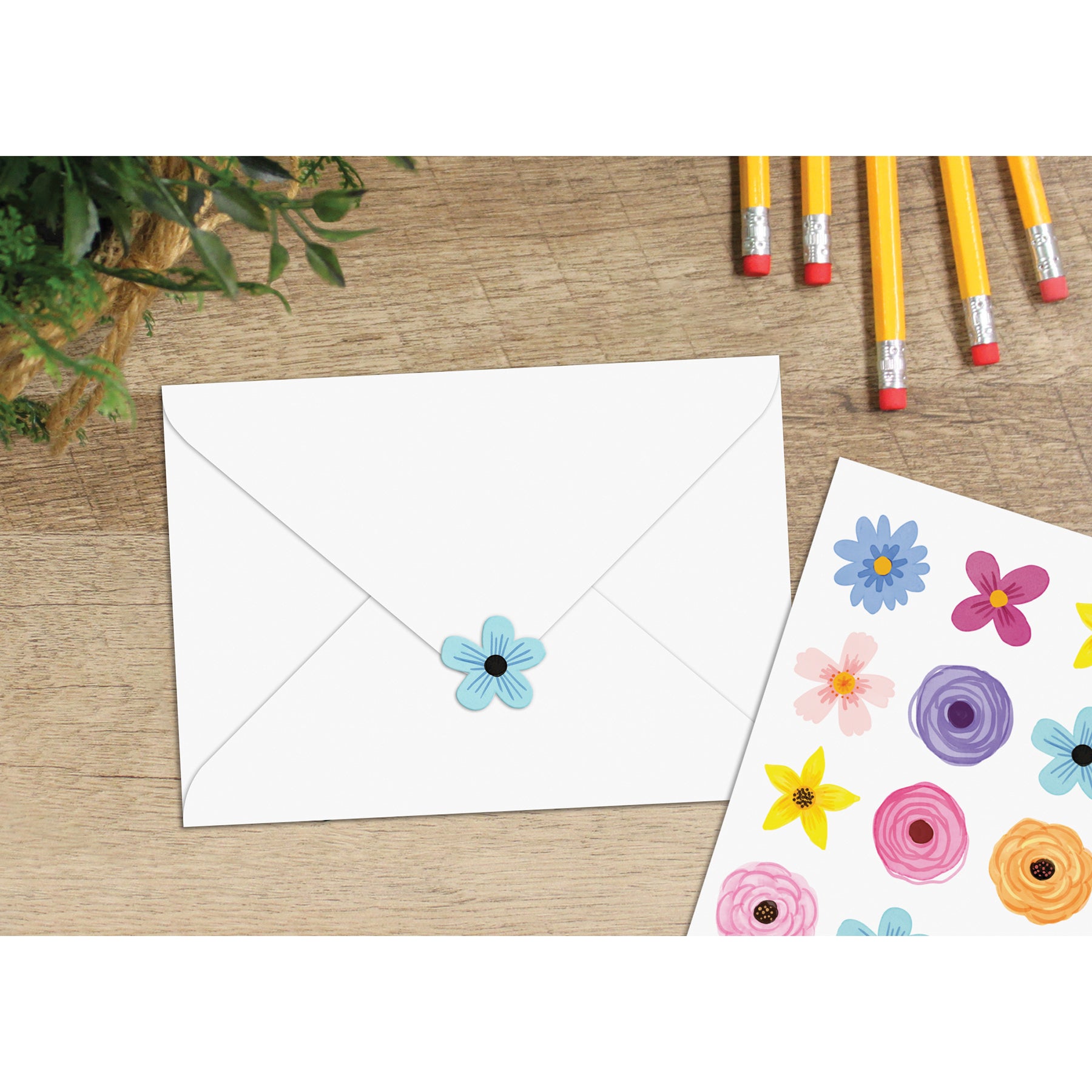 Wildflowers Stickers, Pack of 120