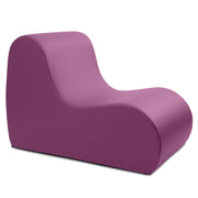 Jaxx Midtown Large Classroom Soft Foam Chair - Premium Vinyl Cover, Purple
