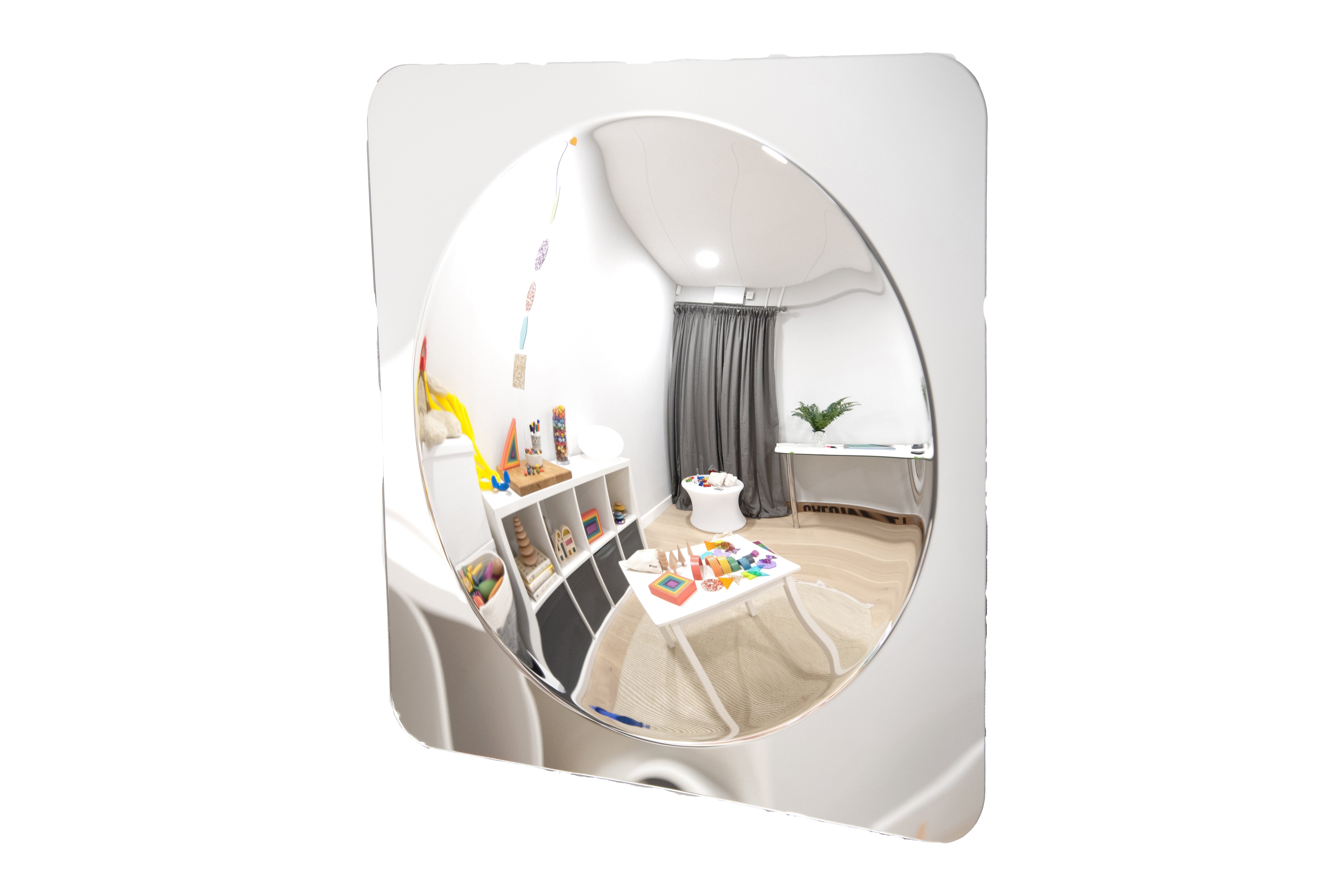 *Sensory Wall Toddler Mirror - Large - 1 Bubble