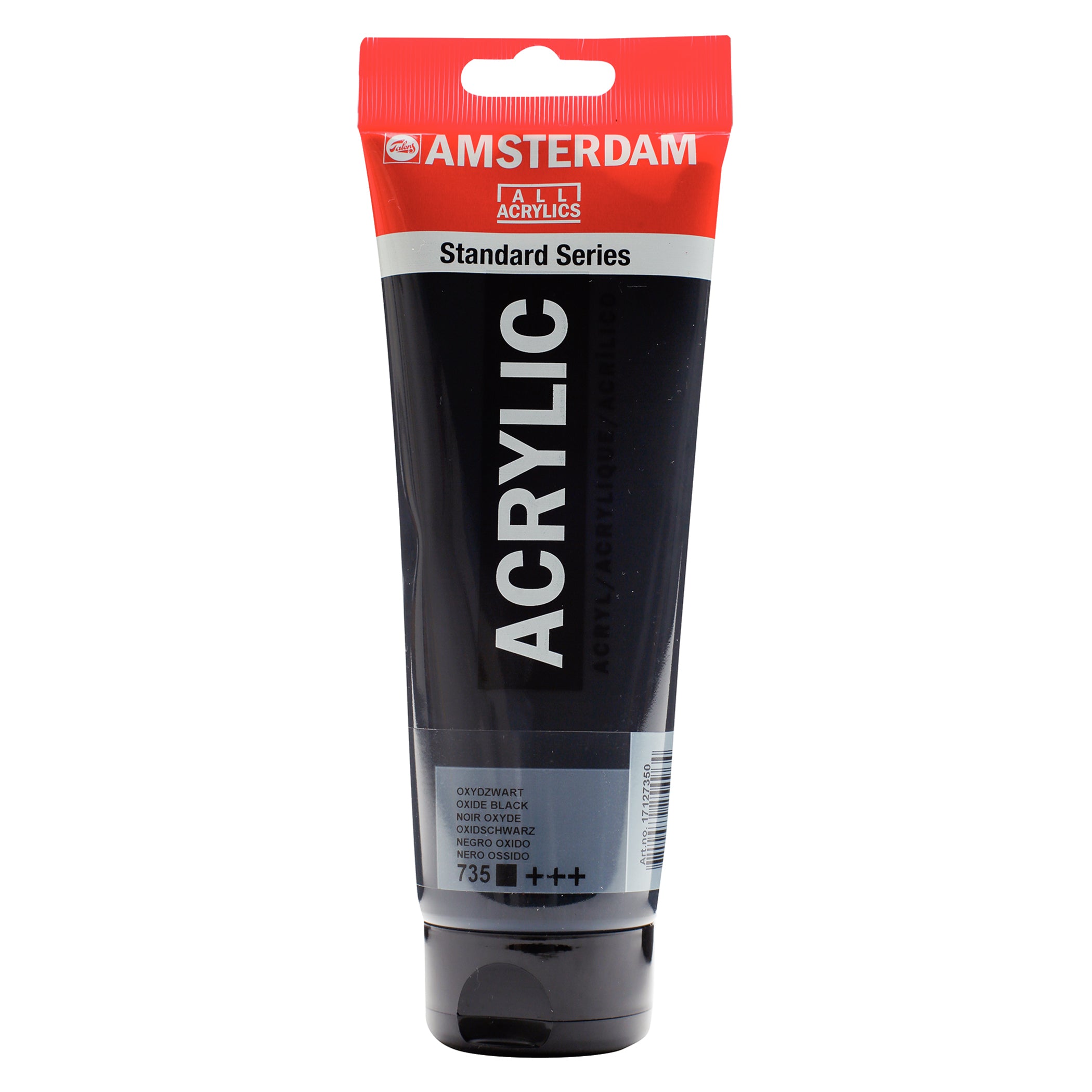 AMSTERDAM STANDARD ACRYLIC 250ML OXIDE BLACK 735