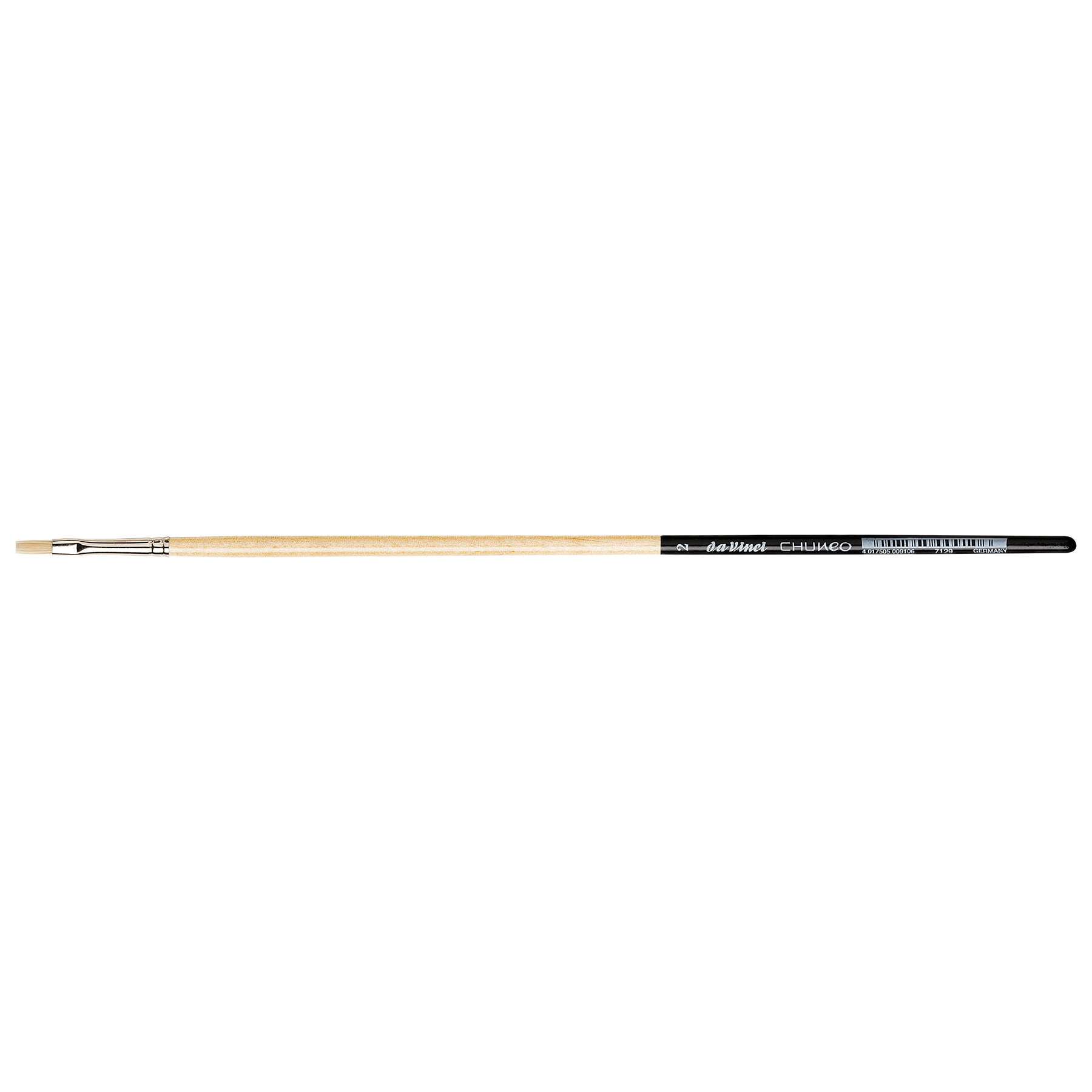 CHUNEO Synthetic Hog Bristle, Oil, Flat, Series 7129, Size 2