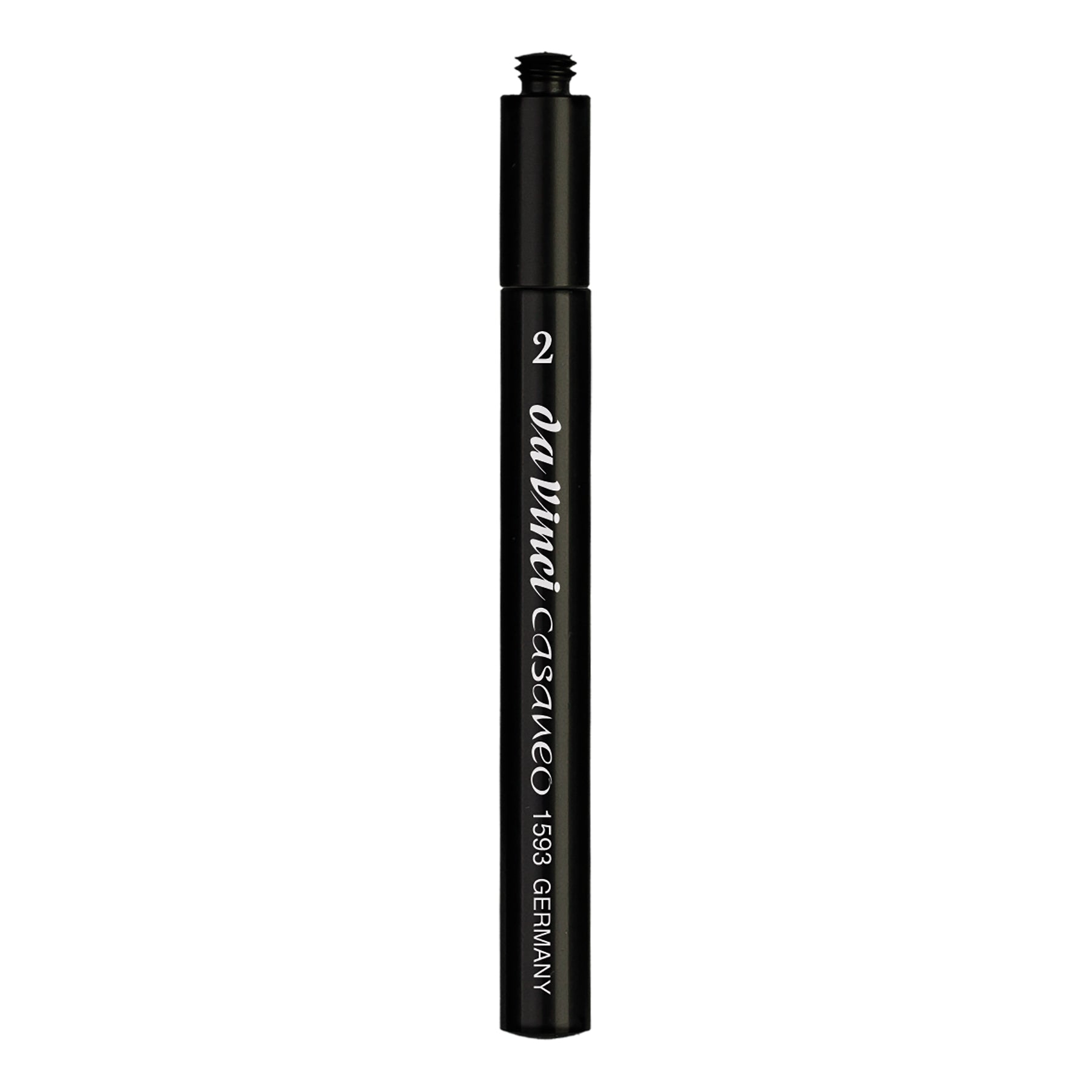 CASANEO Travel Pocket Brush, Extra Soft Synthetic, Watercolor, Round, Series 1593TP, Size 2