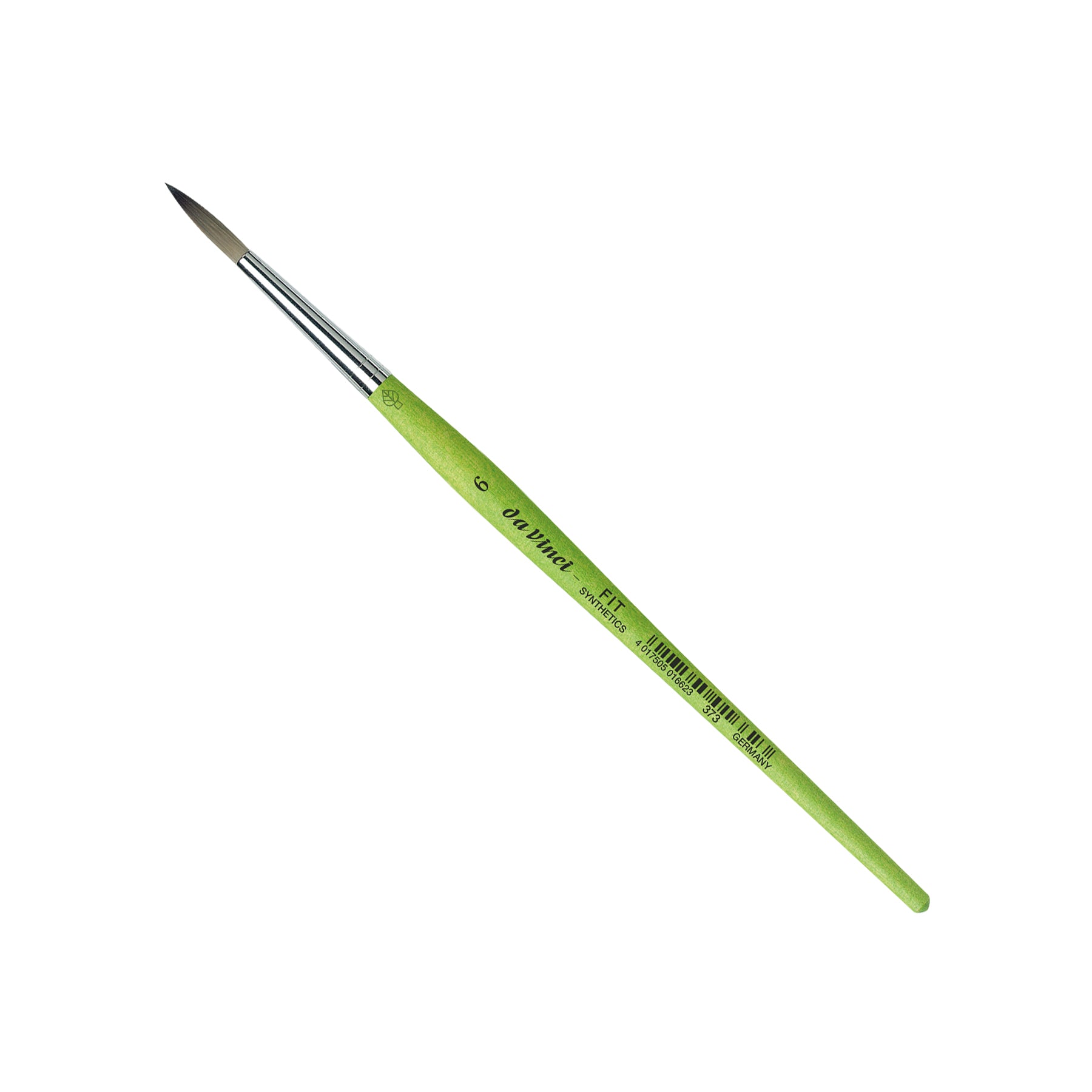 FIT Synthetics Student Brush, Synthetic, Acrylic & Tempera, Round, Series 373, Size 6