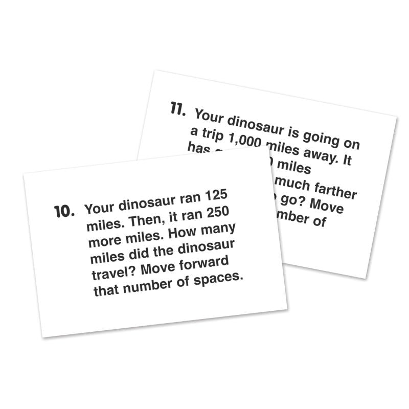Dino Math Tracks® Place Value Game