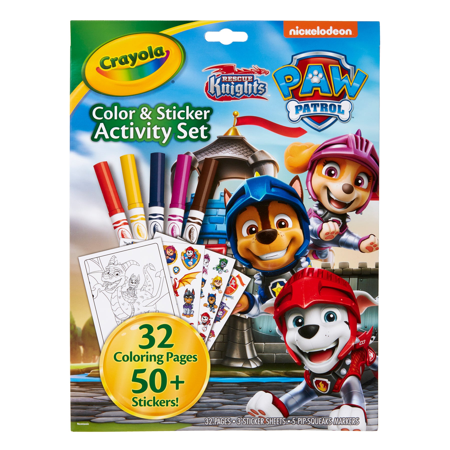 Color & Sticker Activity Set, Paw Patrol