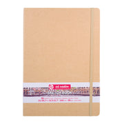 Sketchbook, 80 Sheets, 90lbs, Kraft Cover, 8.3" x 11.7" (A4)