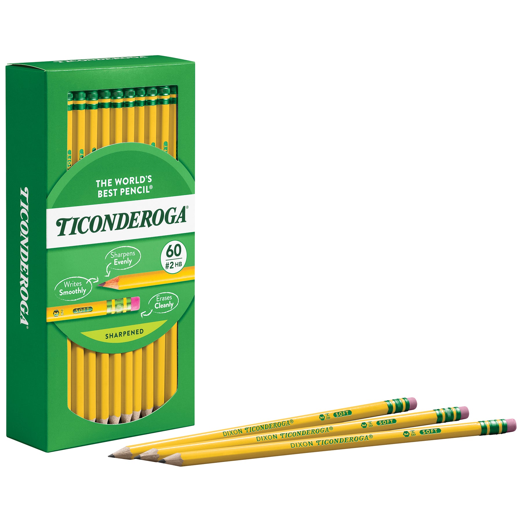 Yellow #2 Pencils, 480 Count Class Pack