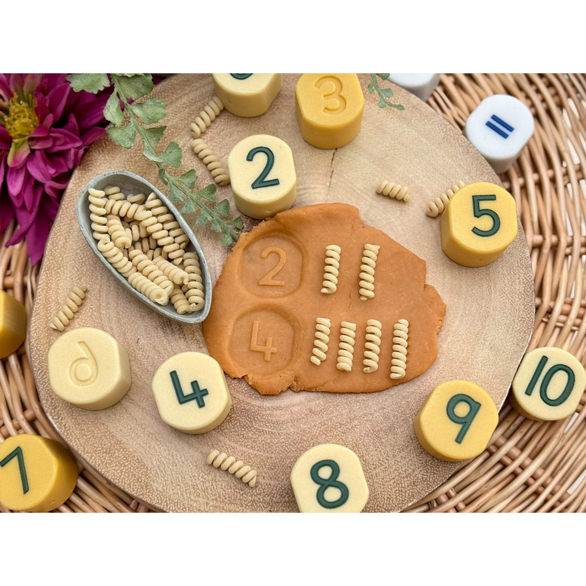 NUMBER STAMPING STONES