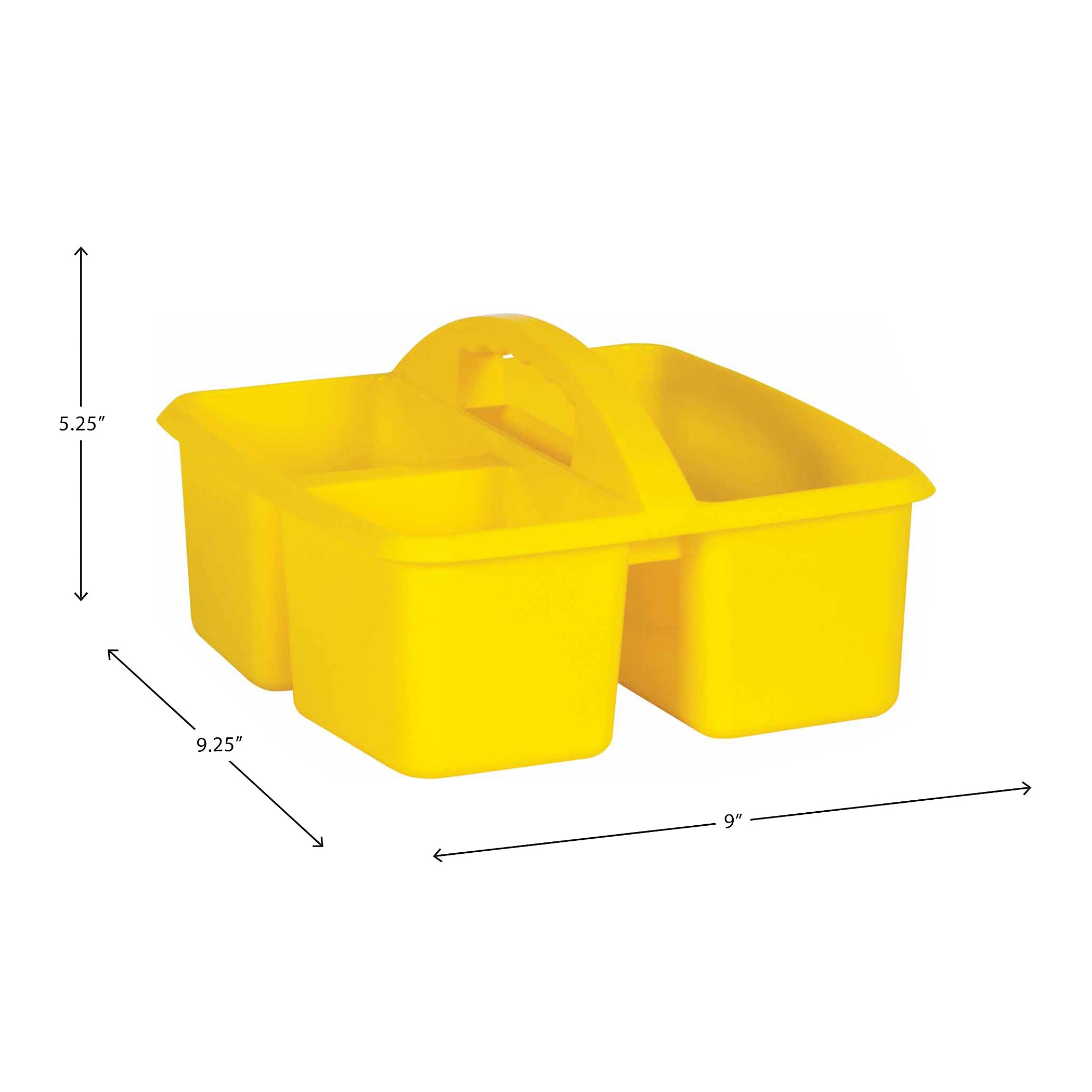 Yellow Plastic Storage Caddy