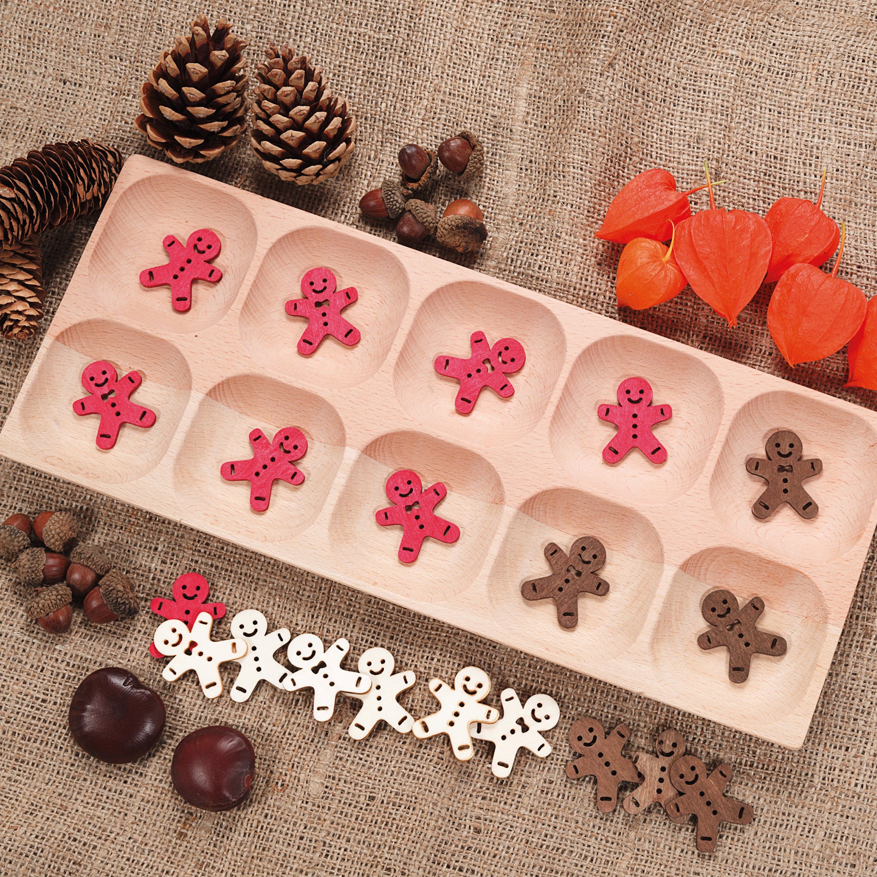 Natural 10-Frame Tray