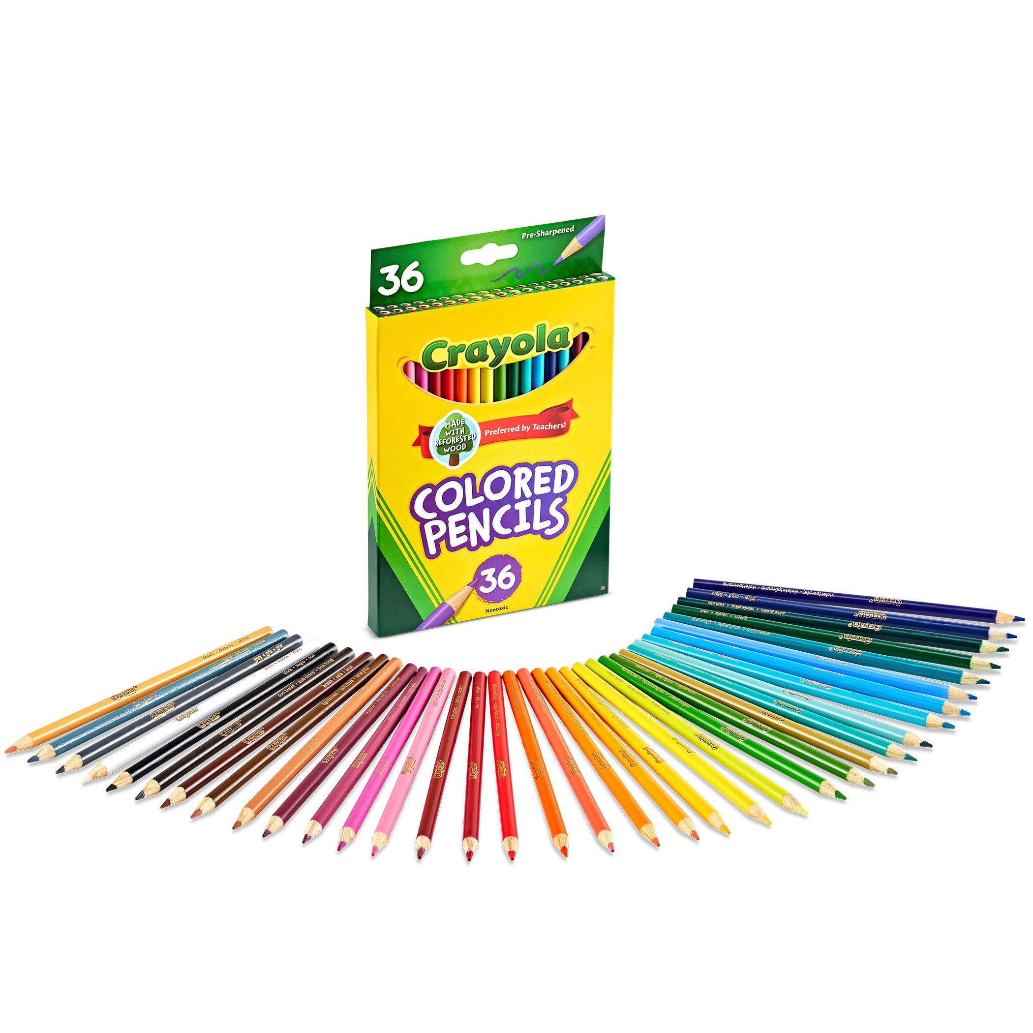 Colored Pencils, 36 Colors