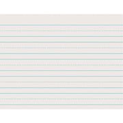 Newsprint Handwriting Paper, Skip-A-Line, Grade 1, 1" x 1/2" x 1/2" Ruled Long, 11" x 8-1/2", 500 Sheets