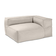Baya Outdoor Left Corner - Sunbrella, Silver