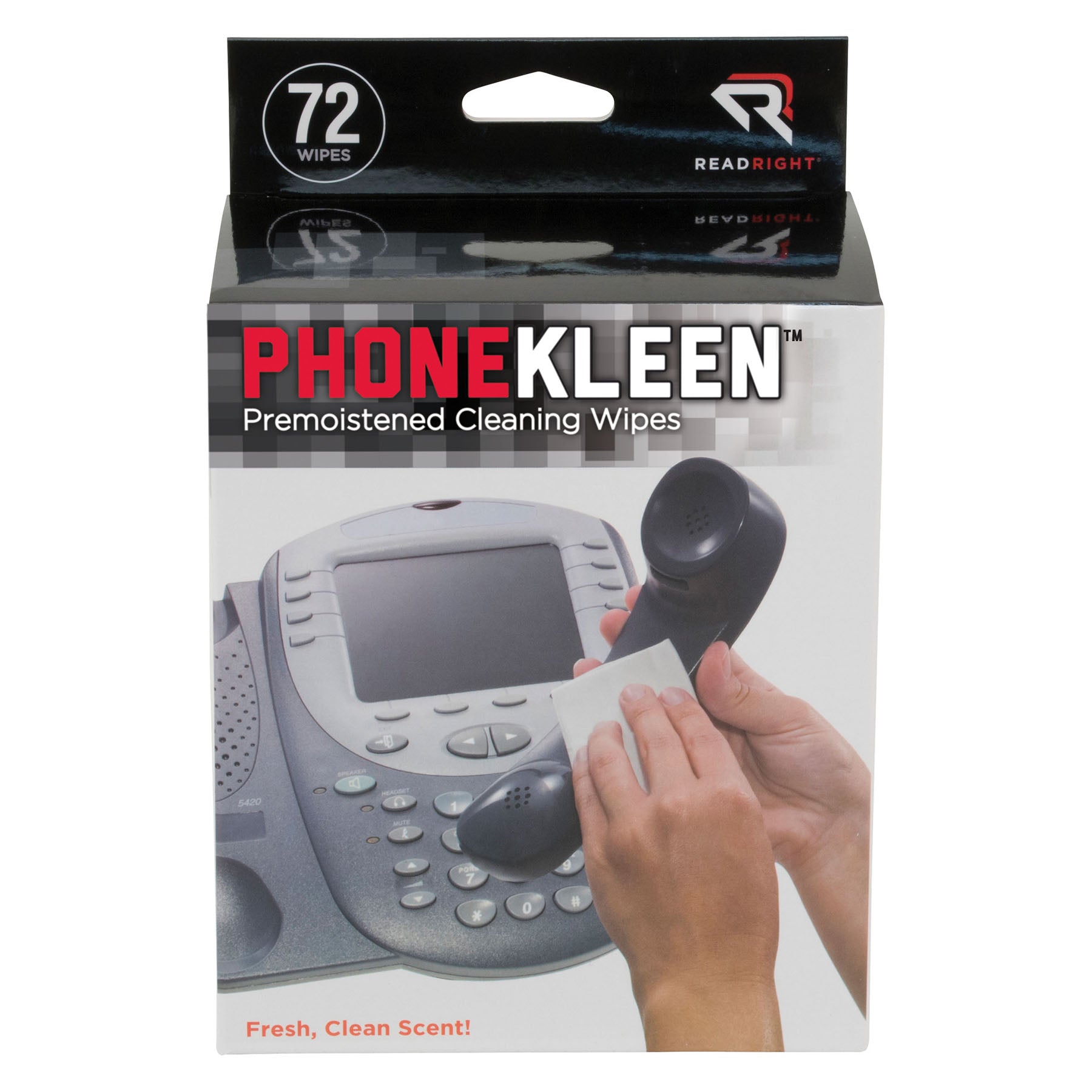 PhoneKleen Wipes, Box of 72