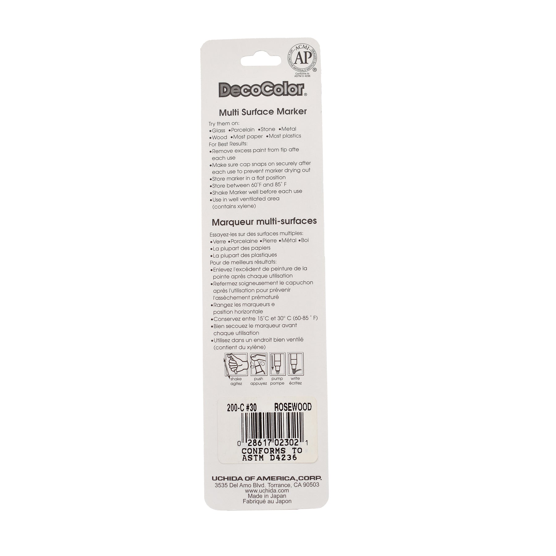DecoColor® Paint Marker, Fine, 200-S, Rosewood #30