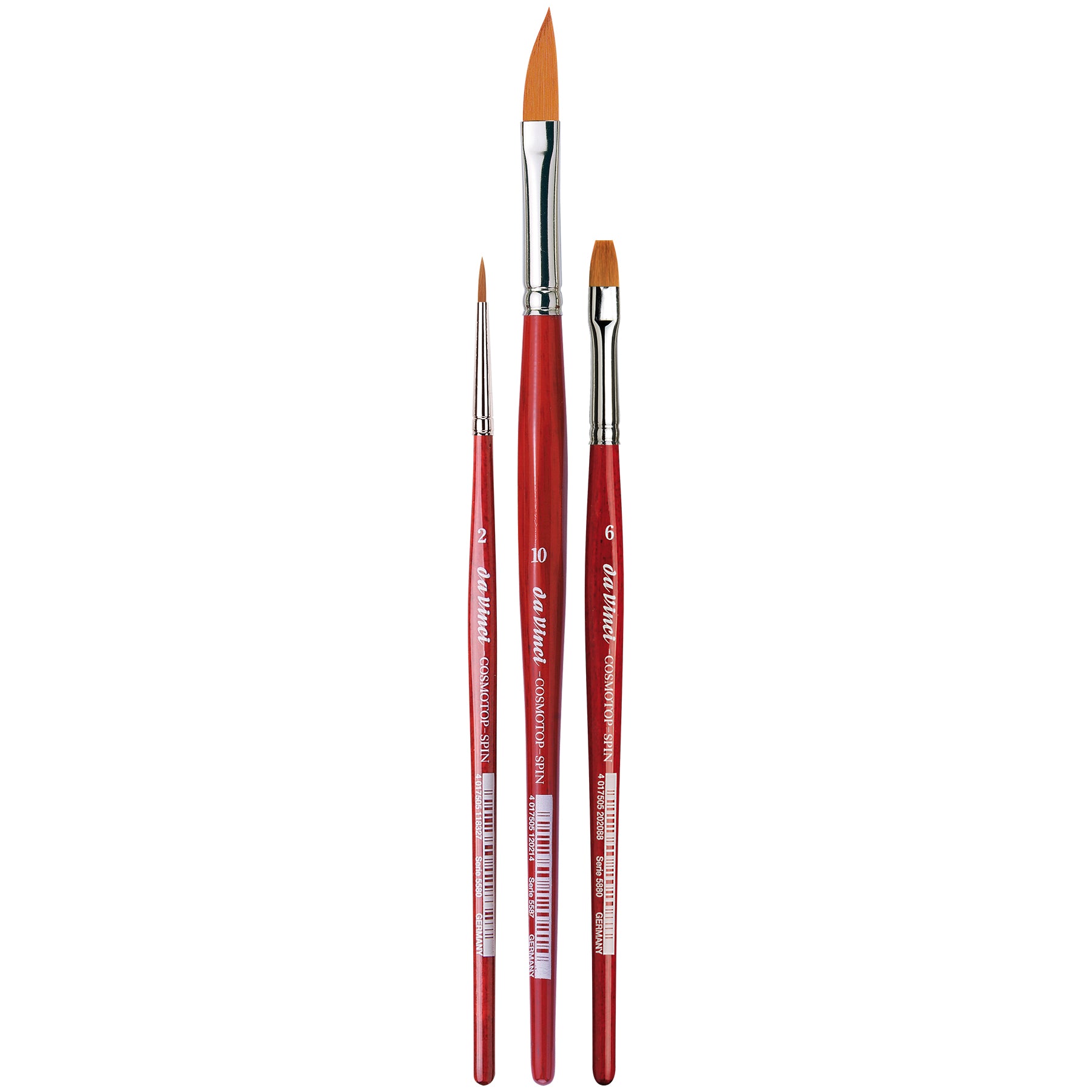 Artist Signature Collection by May & Berry Design Studio (Winter Wonder), Watercolor Brushes, Assorted, 3 Brush Set