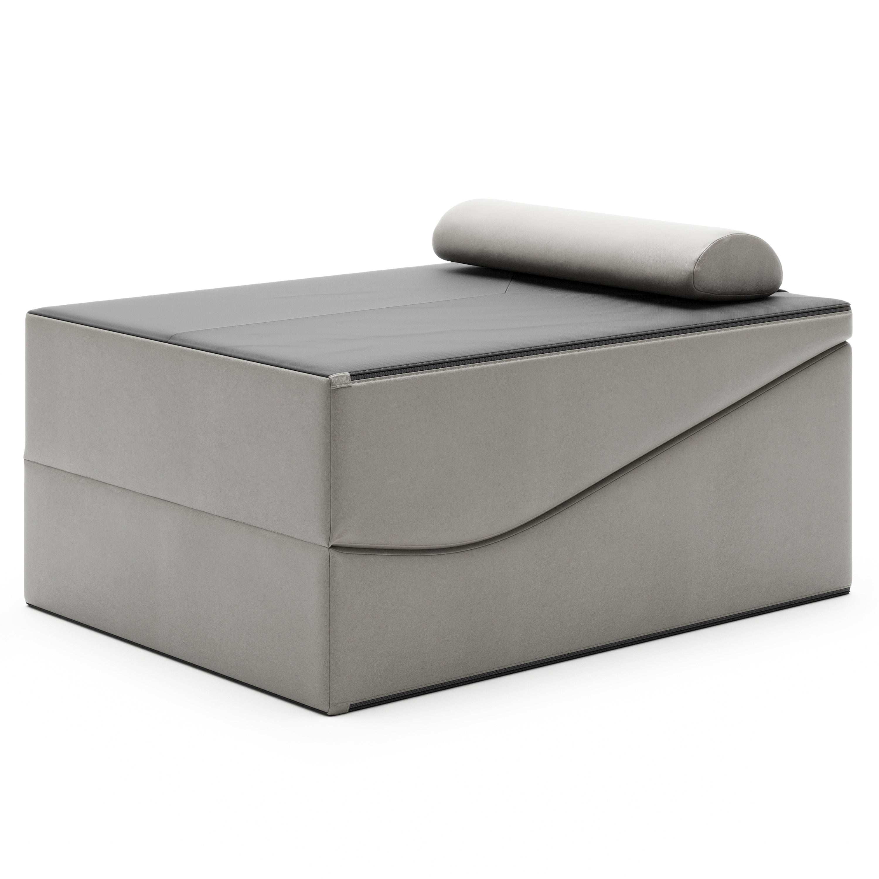 Jaxx Clermont Sun Lounger - Luxurious Waterproof Poolside Lounge & Outdoor Chaise - Marine Vinyl Bay Navy