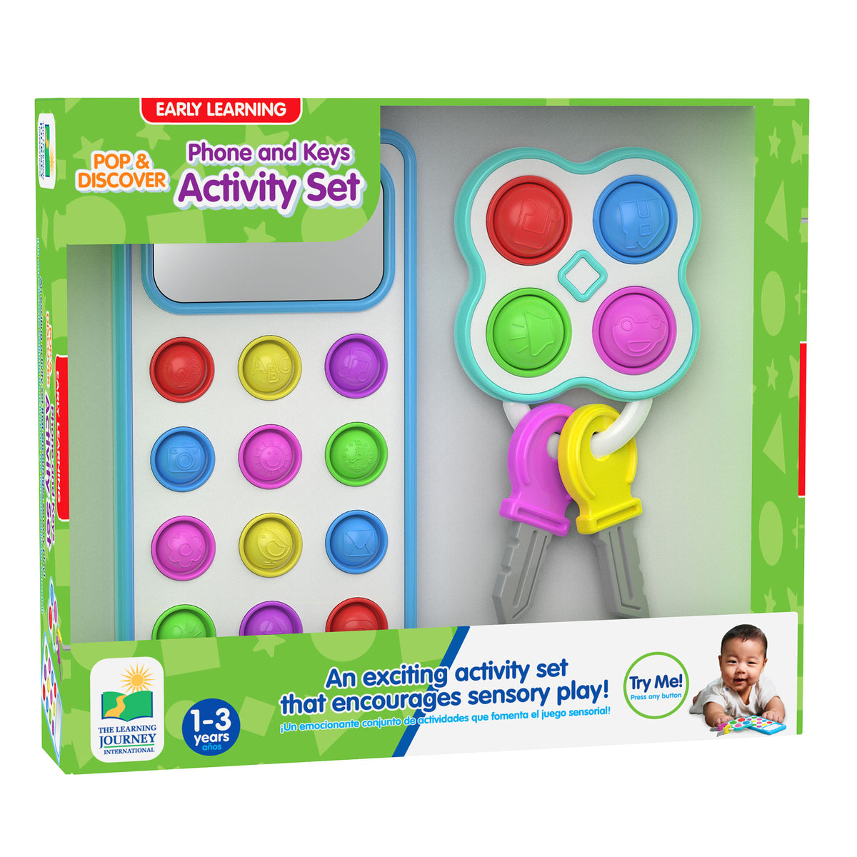 POP & DISCVR PHONE KEYS ACTIVITY ST