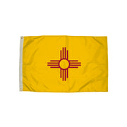 Durawavez Nylon Outdoor Flag with Heading & Grommets, New Mexico, 3ft x 5ft
