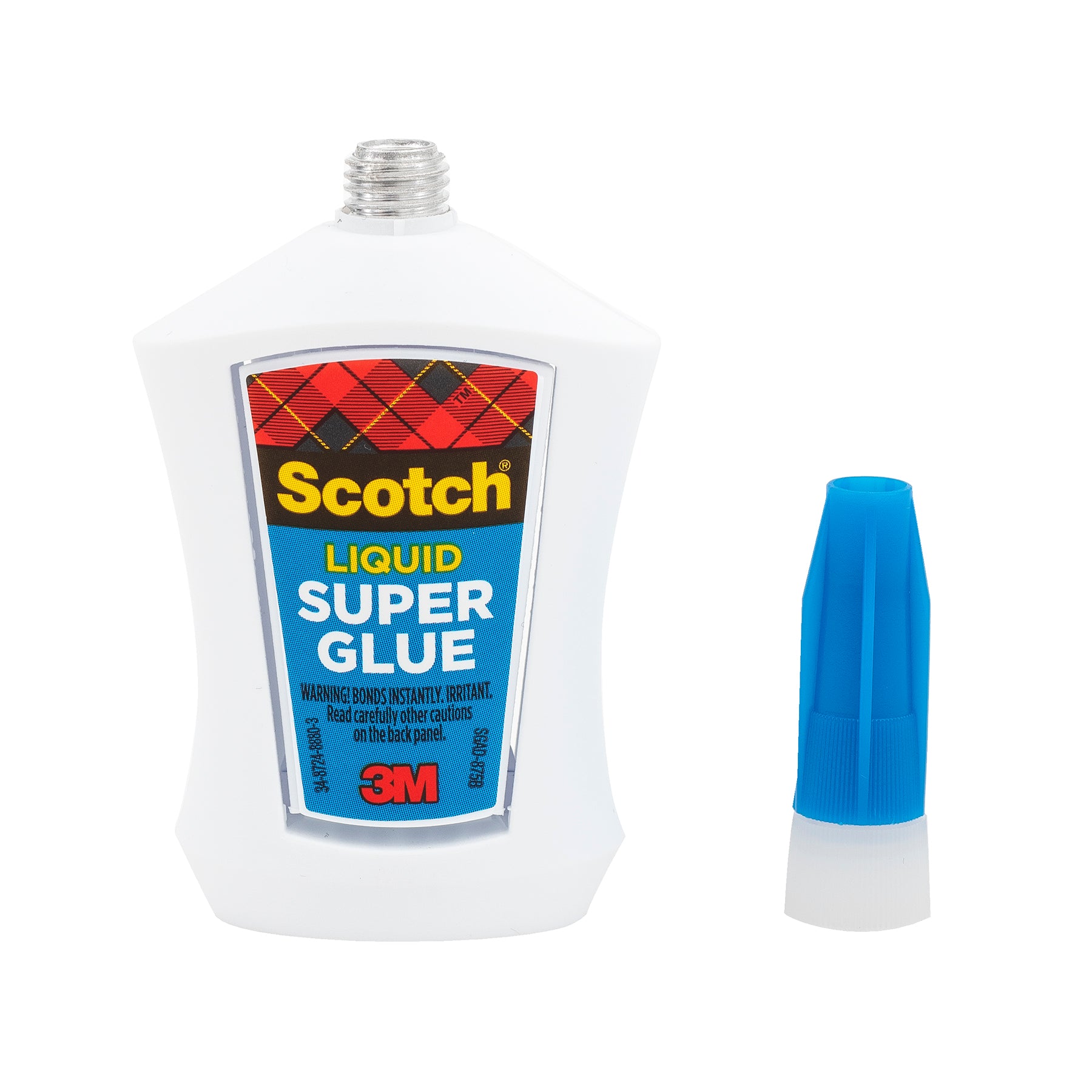 Super Glue Liquid, Bottle, .18 oz