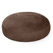 Jaxx 6 Foot Cocoon - 2-in-1 Convertible Bean Bag Bed & Large Bean Bag Chair for Adults, Chocolate