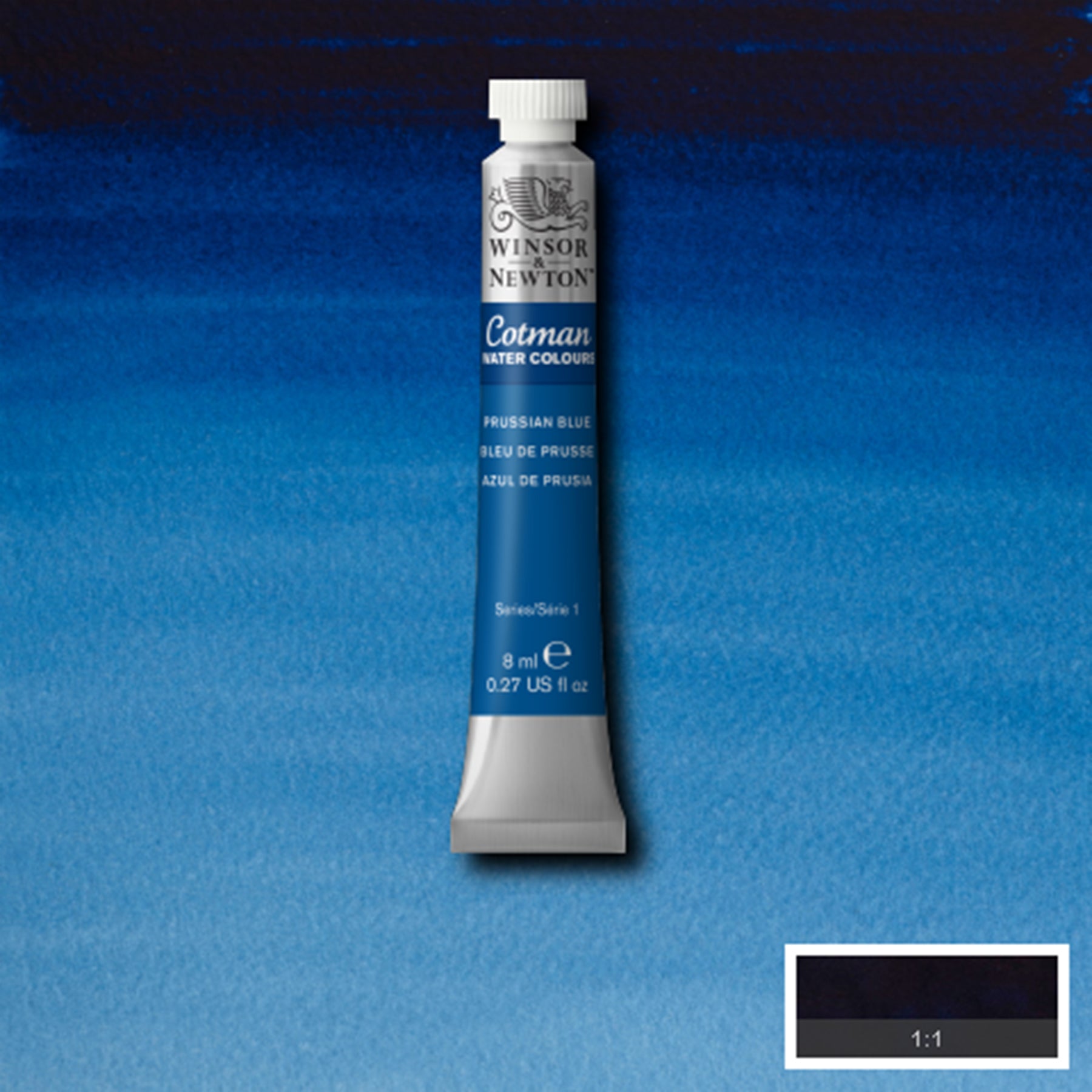 CWC 8ml tube - Prussian Blue