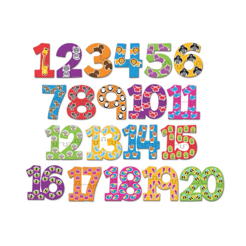 Number Puzzle Cards