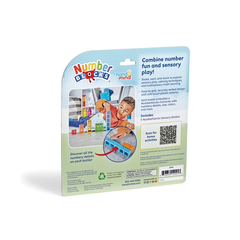 Numberblocks® One to Five Sensory Tubes