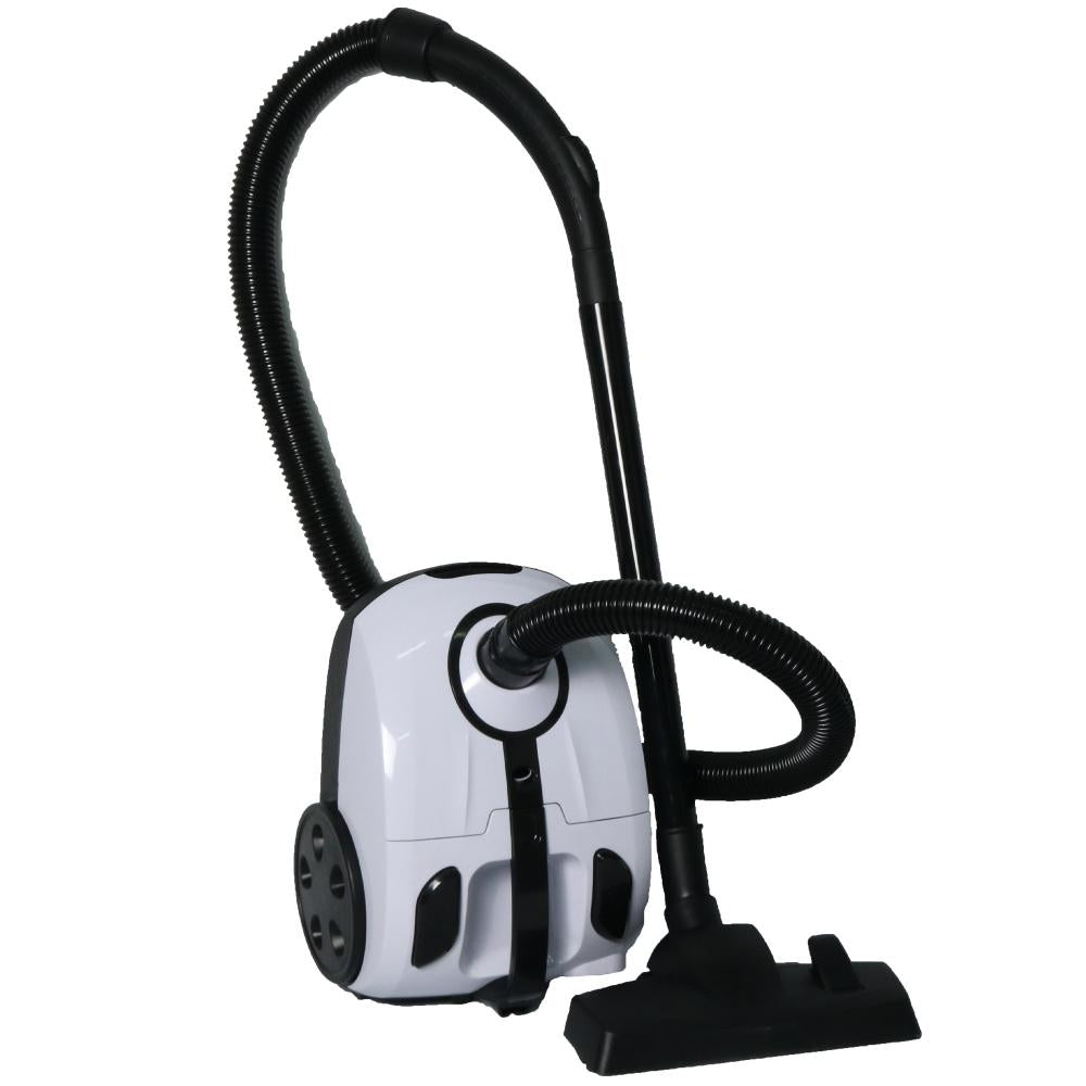 Impecca Bagged Canister Vacuum Cleaner - White