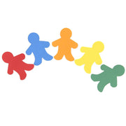 Bright Family Cutouts - Assorted Color Cardstock - 2" Mini-100 count