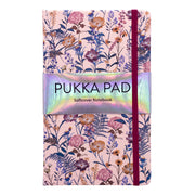 Bloom Softcover Notebook with Pocket - Black - Pack 3