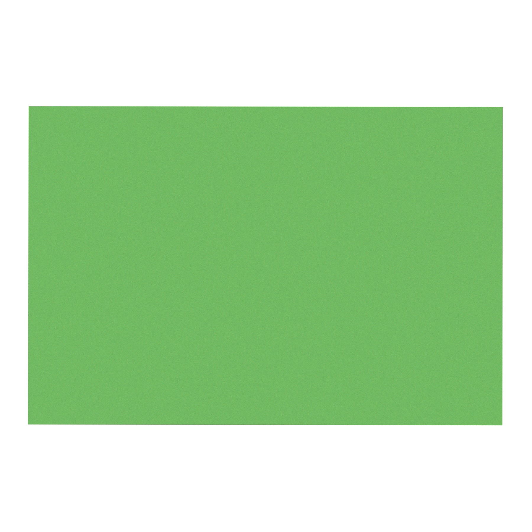 Construction Paper, Medium Weight, Bright Green, 12" x 18", 50 Sheets