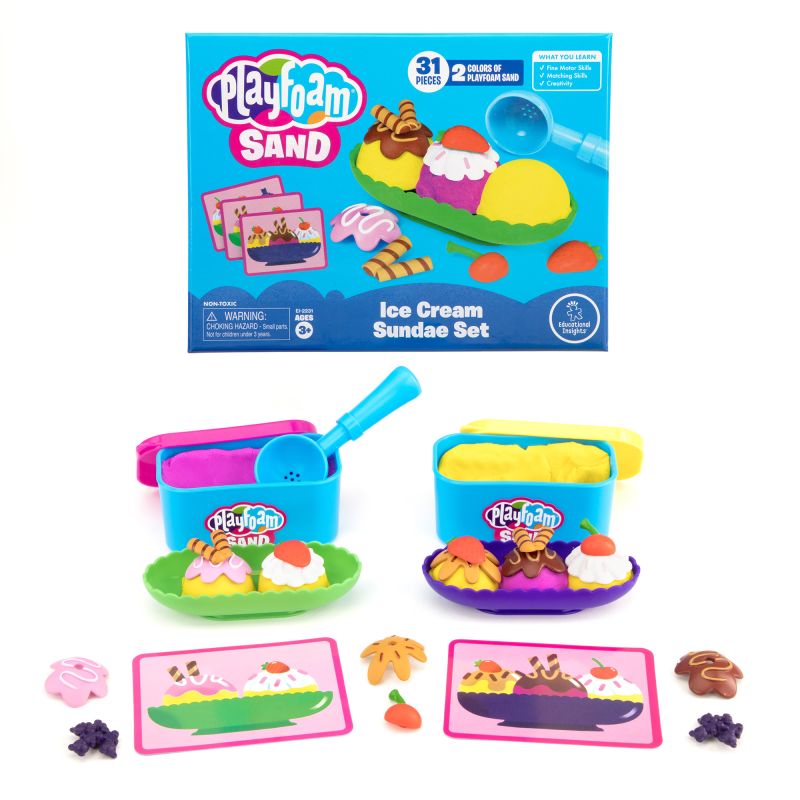 Playfoam® Sand Ice Cream Sundae Set