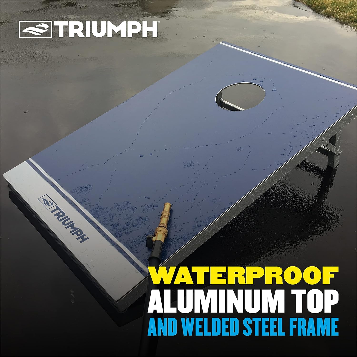 Triumph All-Pro Aluminum Cornhole Set