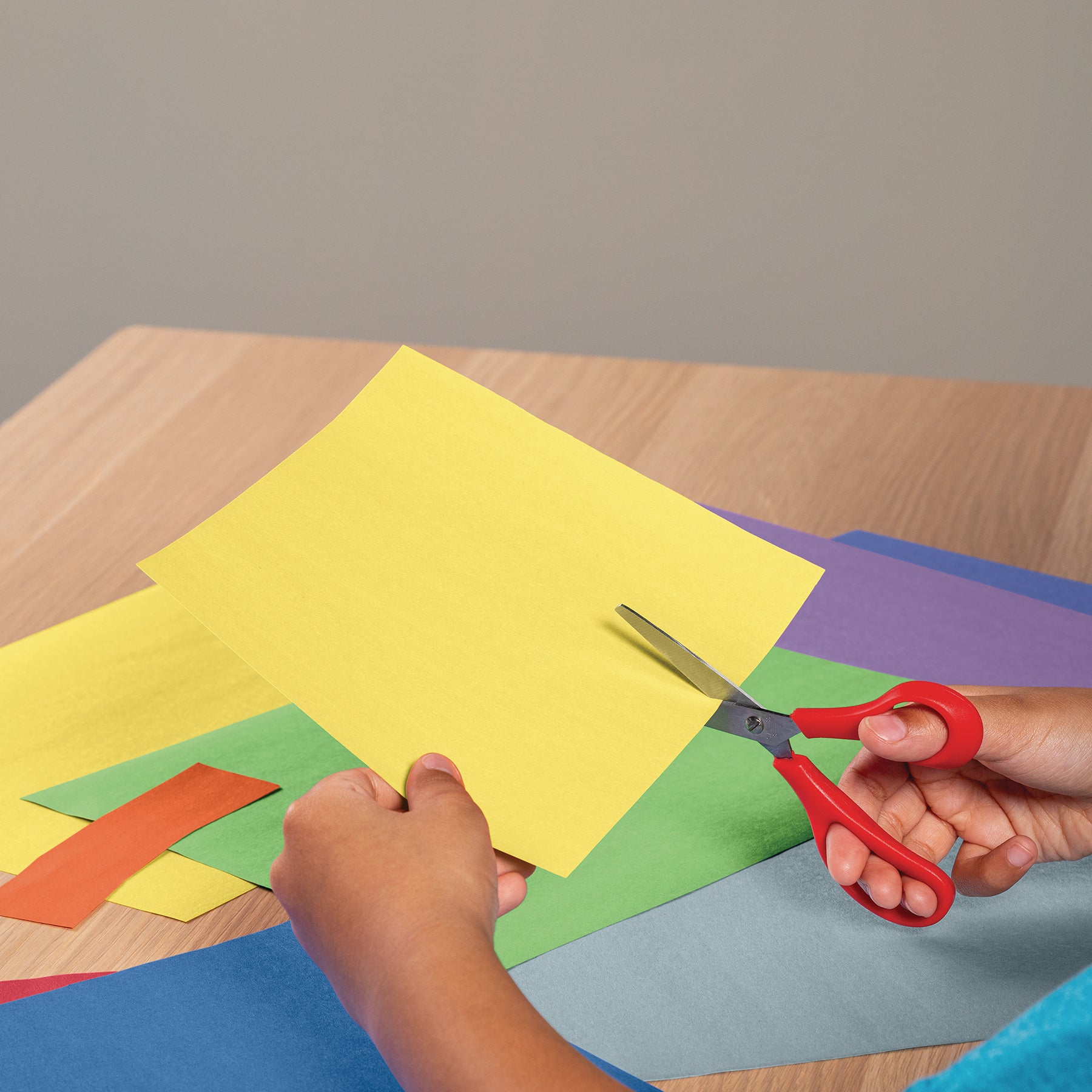 Construction Paper, Medium Weight, Yellow, 12" x 18", 50 Sheets