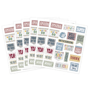 Classroom Cottage Stickers, Pack of 120