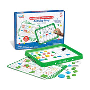 Numbers and Shapes Activity Tray