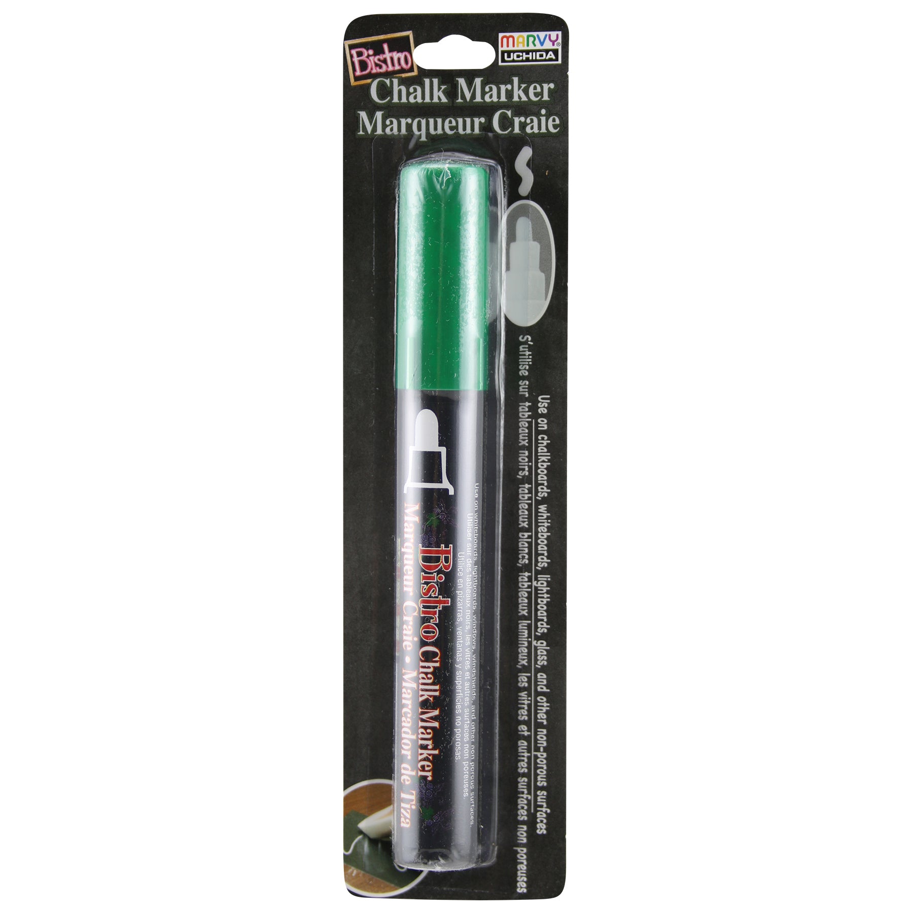 Bistro Chalk Marker Broad Tip, 480R-S, Green