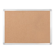 MasterVision  Earth Cork Board 4"x6", Aluminum Frame