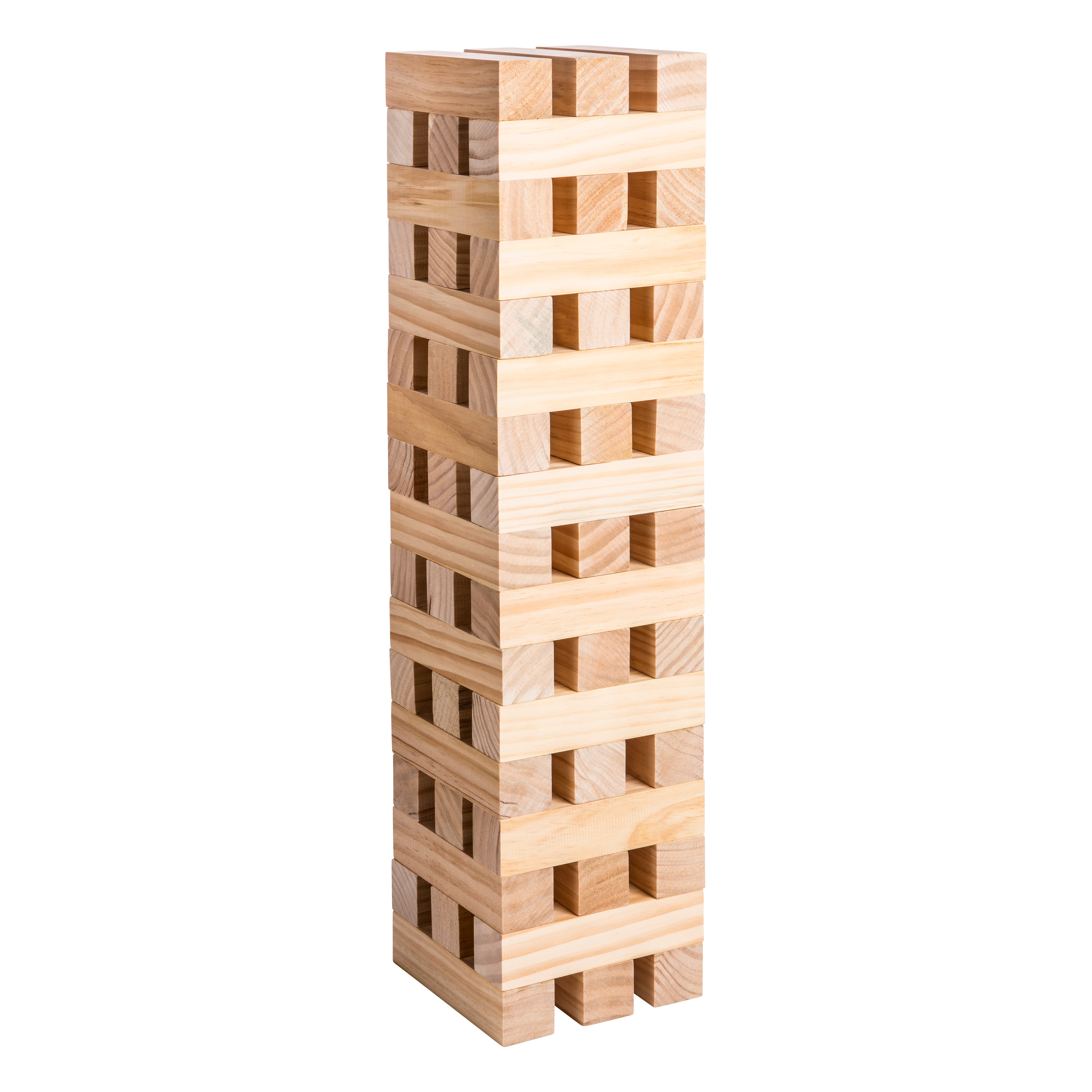 Giant Jenga Tumble Tower With Bag, Indoor Outdoor Games